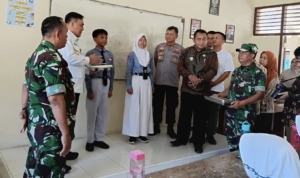 Ribuan Pelajar di Ulujami Pemalang Perdana Nikmati Makan Bergizi Gratis