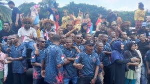 Komunitas Mahasiswa dan Pemuda Nusantara Semarakkan HUT ke 80  TNI di Monas