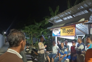 Polsek Kramat Tegal dan Warga Ronda Malam