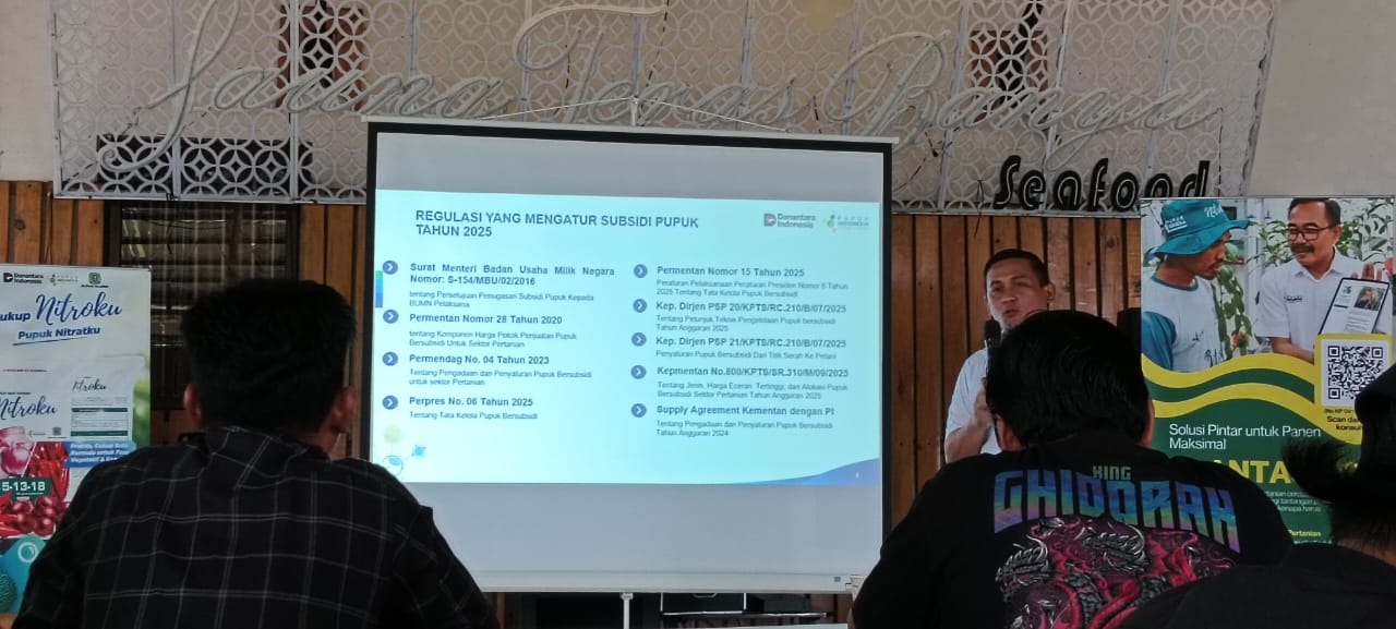 Penyerapan Pupuk Bersubsidi di Brebes 64 Persen, Pupuk Indonesia Akui Belum Optimal, Ini Penyebabnya 