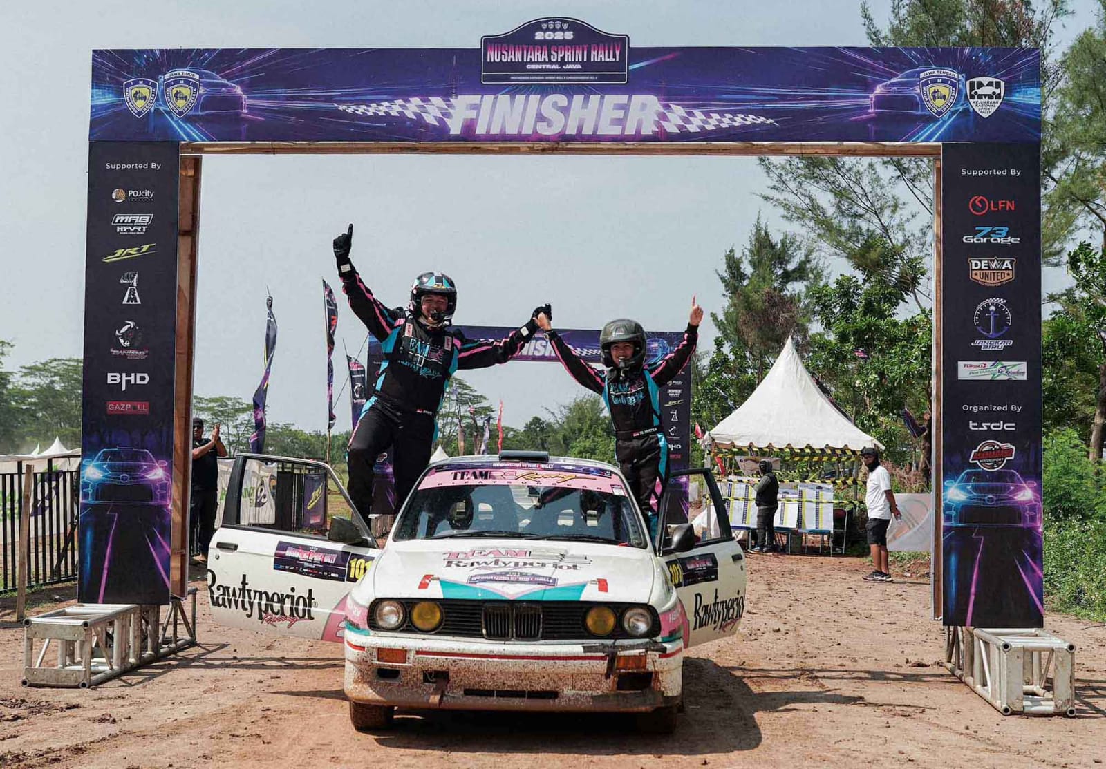 Regenerasi Dunia Reli, Rifat Sungkar Ajak Putranya Jadi Navigator