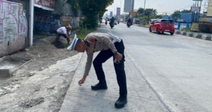 Honda CRV Tabrak Pagar di Dekat Transmart Tegal, 2 Penumpang Meninggal Dunia