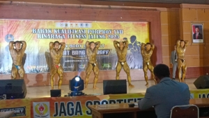 105 Atlet Adu Otot di GPU Kajen! Kabupaten Pekalongan Jadi Tuan Rumah Babak Kualifikasi Porprov XVII Cabor Binaraga Fitness