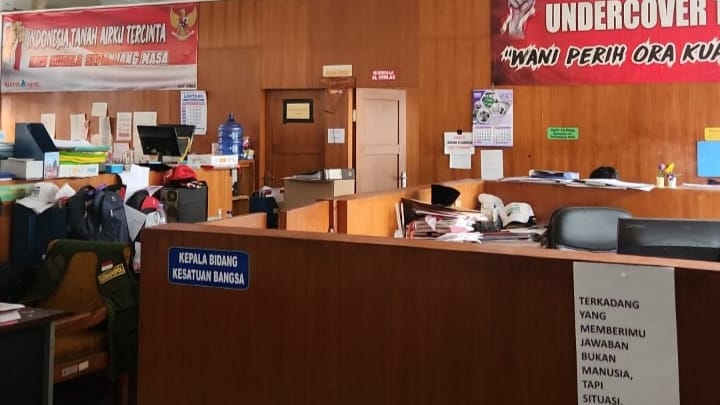 Listrik Padam di Kantor Kesbangpol Kota Tegal, Kinerja Terganggu Selama Dua Jam Belum Direspons PLN