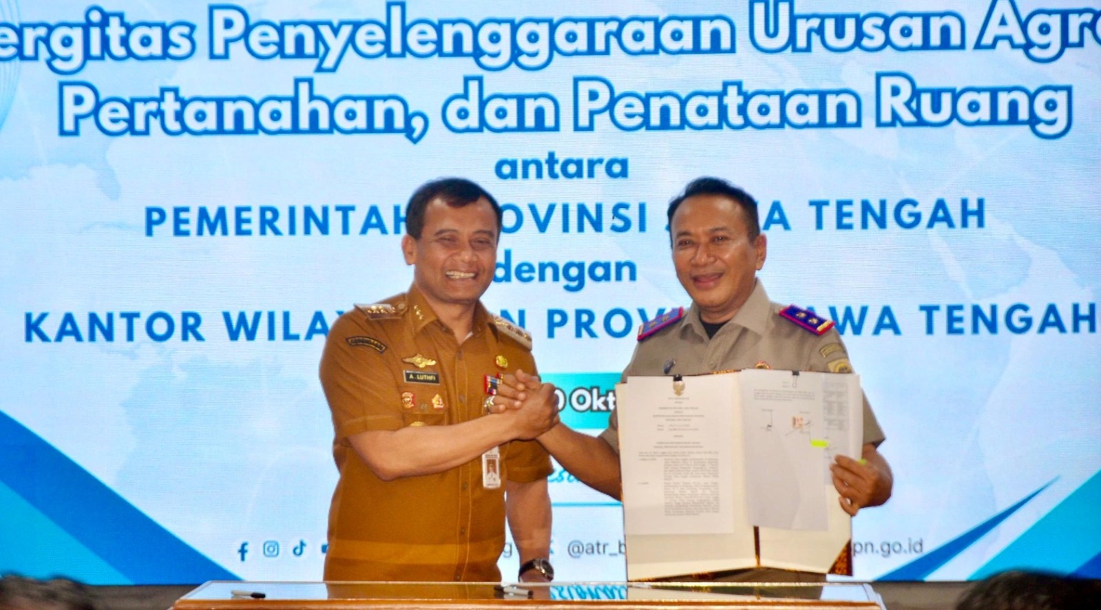 Lindungi Lahan Pertanian, Pemprov Jateng dan BPN Terbitkan 240 Sertifikat LP2B