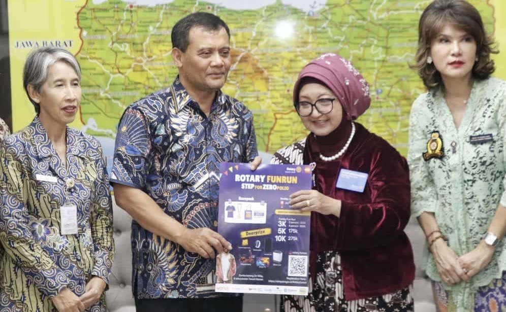 Rotary Club D3420 Gandeng Pemprov Jateng Gelar Fun Run Peringati World Polio Day 2025