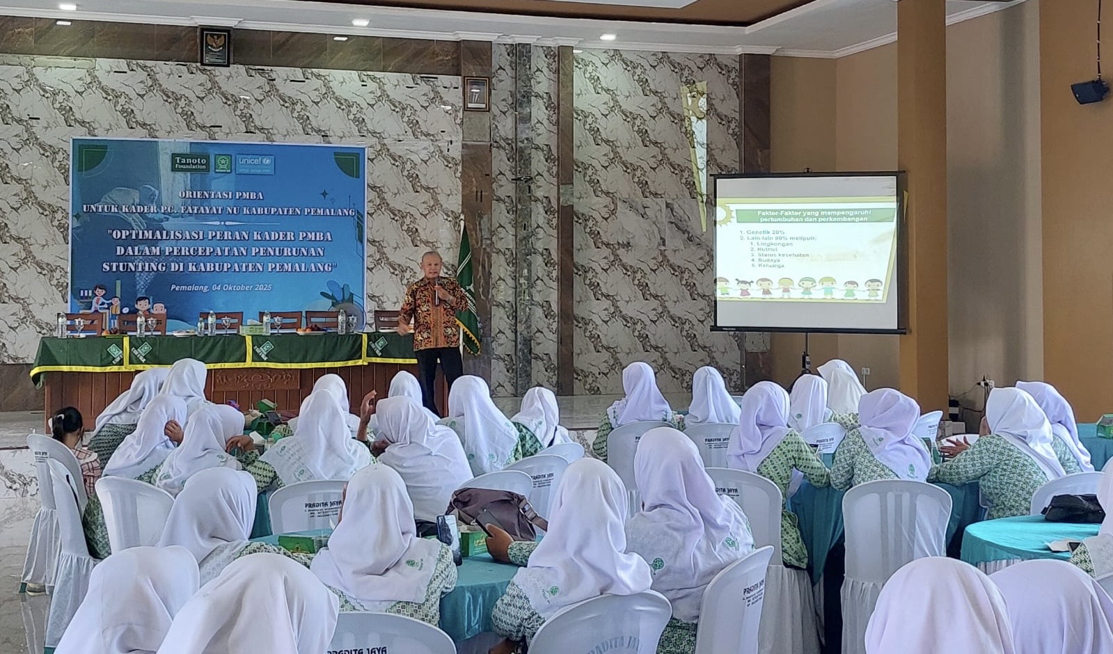 Fatayat NU Pemalang Perkuat Peran Kader PMBA untuk Tekan Angka Stunting