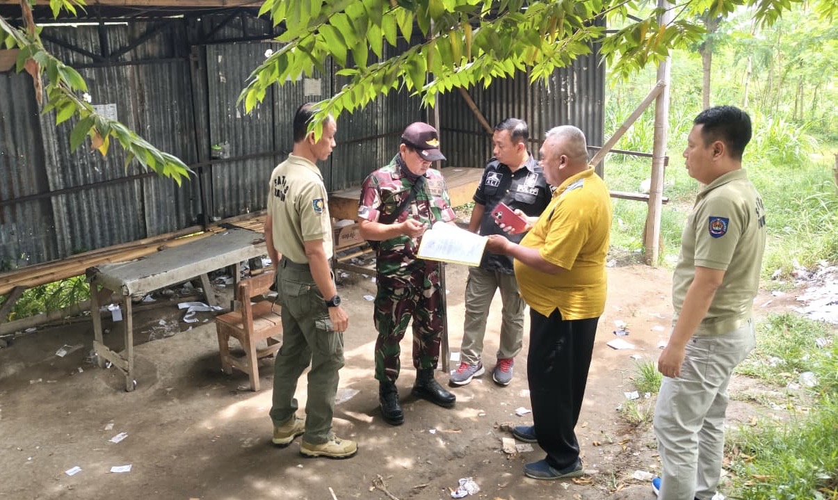 Warga Resah, Lapak Togel Muncul di Bantaran Sungai Gung Kaligayam Tegal