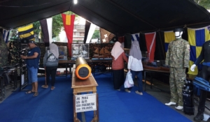 Senjata dan Miniatur Kapal Perang TNI Jadi Daya Tarik Military Expo Pemalang