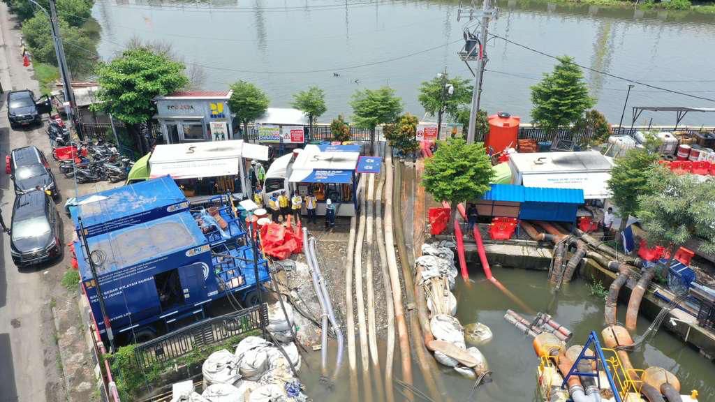 Pemprov Jateng Tambah Pompa Jadi Delapan Unit, Sedot Genangan hingga 1.900 Liter per Detik