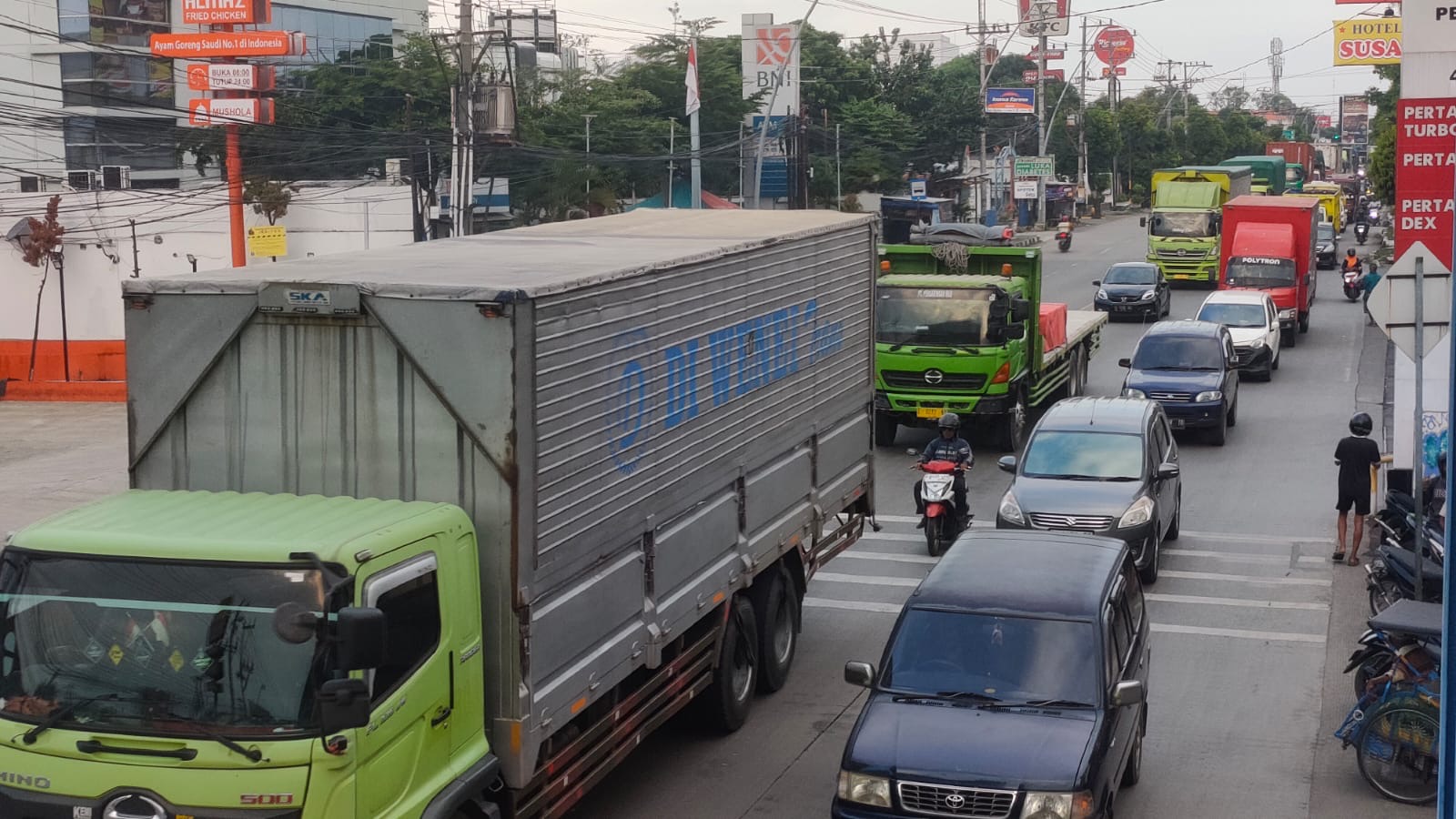 Jembatan Sibelis Diperbaiki, Arus Lalu Lintas Jalingkut Kota Tegal Dialihkan ke Jalur Pantura