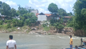 Erosi Sungai Pemali di Bantarkawung Brebes Makin Parah, Sudah 40 Rumah Hilang