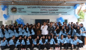 Resmikan Dapur MBG, Wabup Nurkholes : Masaklah Seperti Untuk Anak Sendiri