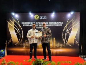 BPI Batang Raih Predikat Hijau di Ajang Forum dan Apresiasi Penerapan Keselamatan Ketenagalistrikan 2025