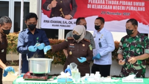 Pemusnahan Ribuan Obat Terlarang, Bukti Maraknya Peredaran Narkoba di Pemalang