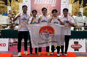 FOBI Kota Tegal Rebut Emas di Kejurnas Barongsai 2025, Siap Bidik Porprov Jateng 2026