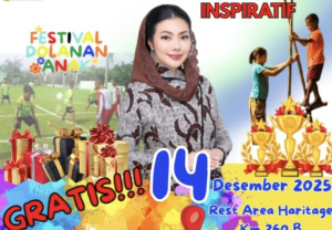 Besok Festival Dolanan Anak Digelar di Rest Area KM 260B