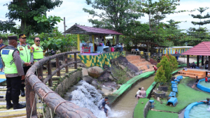 Kapolres Pekalongan Pantau Kesiapan Wisata Karanganyar