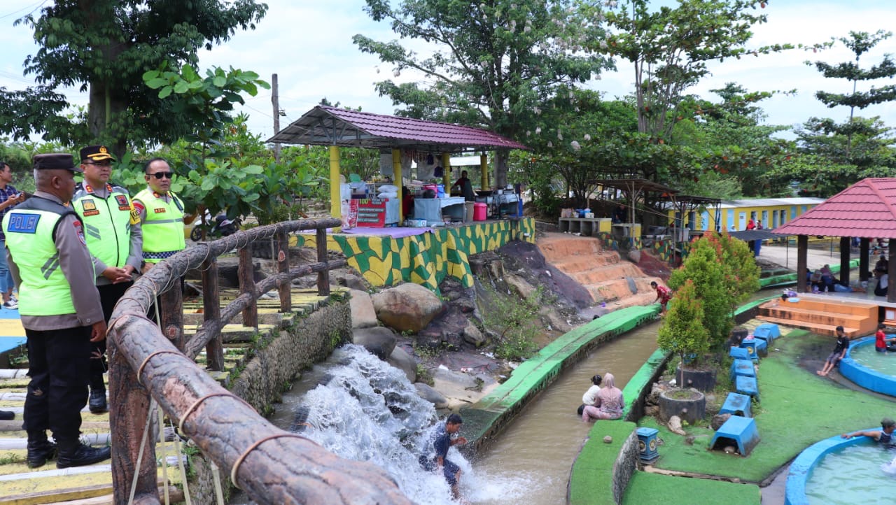 Kapolres Pekalongan Pantau Kesiapan Wisata Karanganyar