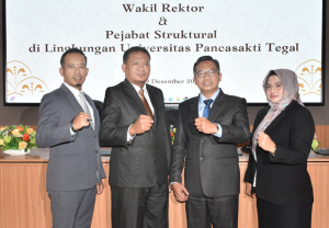4 Wakil Rektor UPS Tegal Perkuat Target Kampus, Prof Taufiqulloh: Pahami Out of The Box