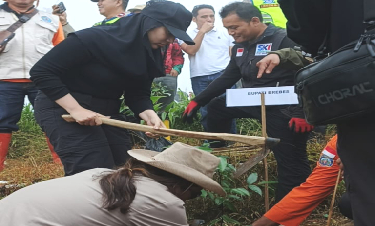 Tanam 1.000 Bibit Pohon di Hutan Lindung Paguyangan Brebes