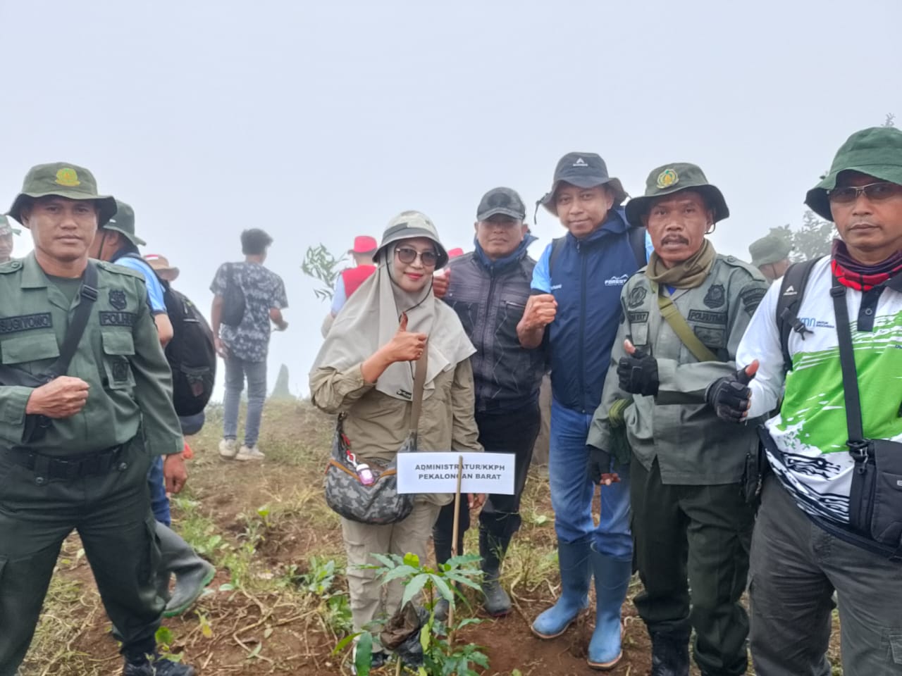 Perhutani Komitmen Rehabilitasi Hutan Lindung Brebes Selatan