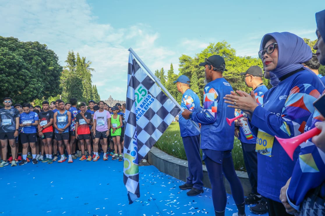 Desember Run 2025 Borobudur Dibalut Solidaritas untuk Sumatera