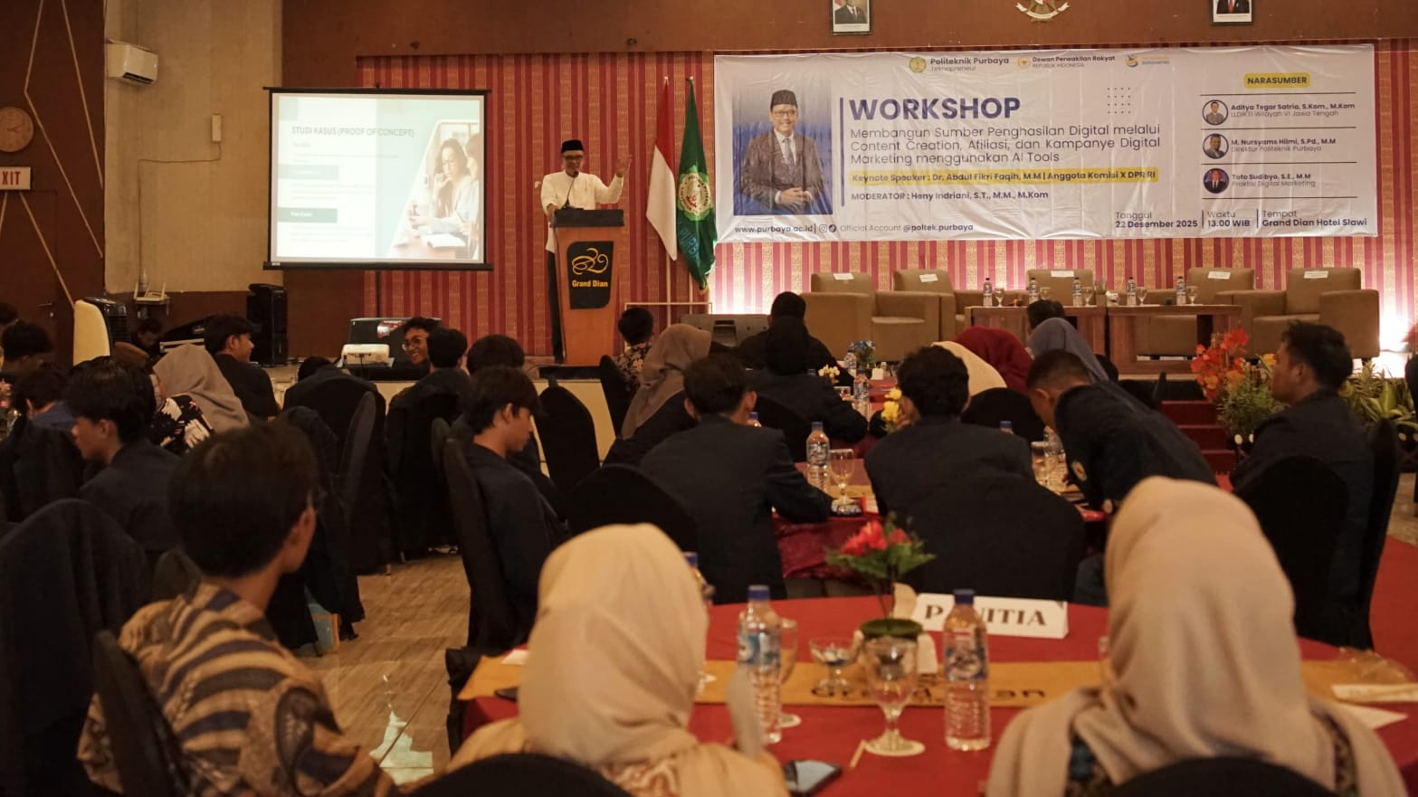 Fikri Faqih Dukung Penguatan AI di Politeknik Purbaya Tegal