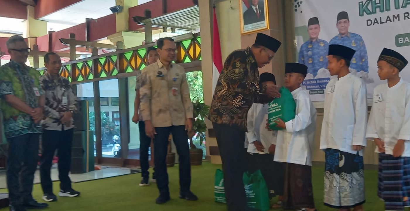 Korpri dan Baznas Kabupaten Tegal Gelar Khitan Massal Bagi 133 Anak Keluarga Tidak Mampu