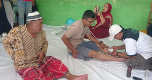 Lokasi Jauh Dari Rumah Sakit, Warga Margasari Sambut Layanan Kesehatan Gratis dan Dokter Spesialis Keliling