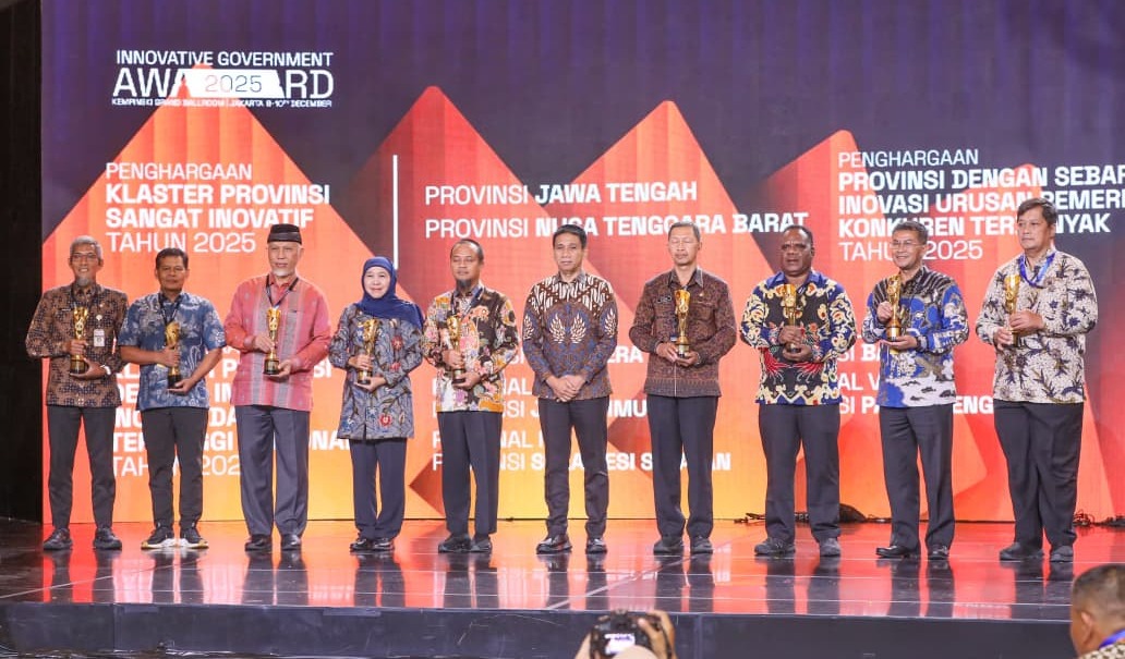 Jawa Tengah Raih Predikat Provinsi Sangat Inovatif di IGA Award 2025