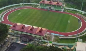 Usai Diresmikan, Running Track GOR Trisanja Tegal Langsung Digelar Perlombaan Lari