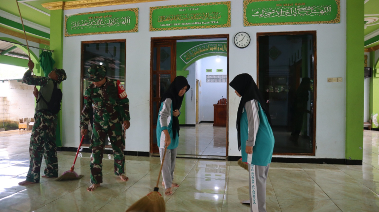 Kodim Pemalang Gelar Karya Bakti Peringati Hari Juang TNI AD