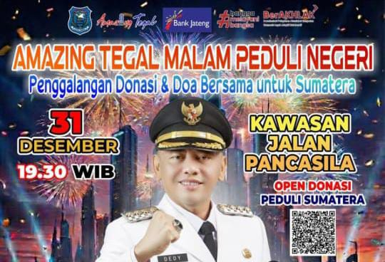Amazing Tegal Tutup Tahun dengan Aksi Peduli Sumatera