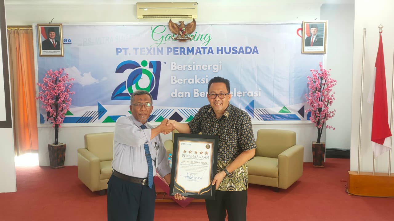 RS Mitra Siaga Tegal Masuk 12 RS Terbaik se-Jateng DIY Versi BPJS Kesehatan