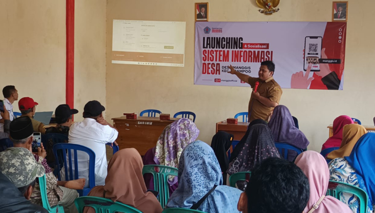 Desa Manggis Brebes Luncurkan Layanan Digital Klik Online