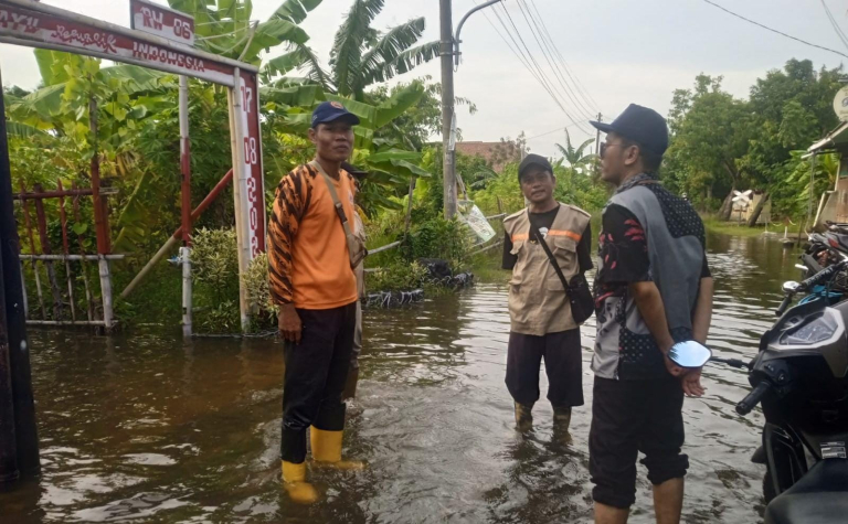 Genangan Kaligangsa Tegal Meluas, 90 Persen Wilayah Terdampak