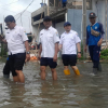 Genangan di Krandon Tegal Rendam 11 RT, 192 KK Terdampak dan 158 Warga Mengungsi