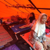 Tawa Lansia di Tenda BNPB Tegal, Menunggu Air Surut di Penghujung Tahun