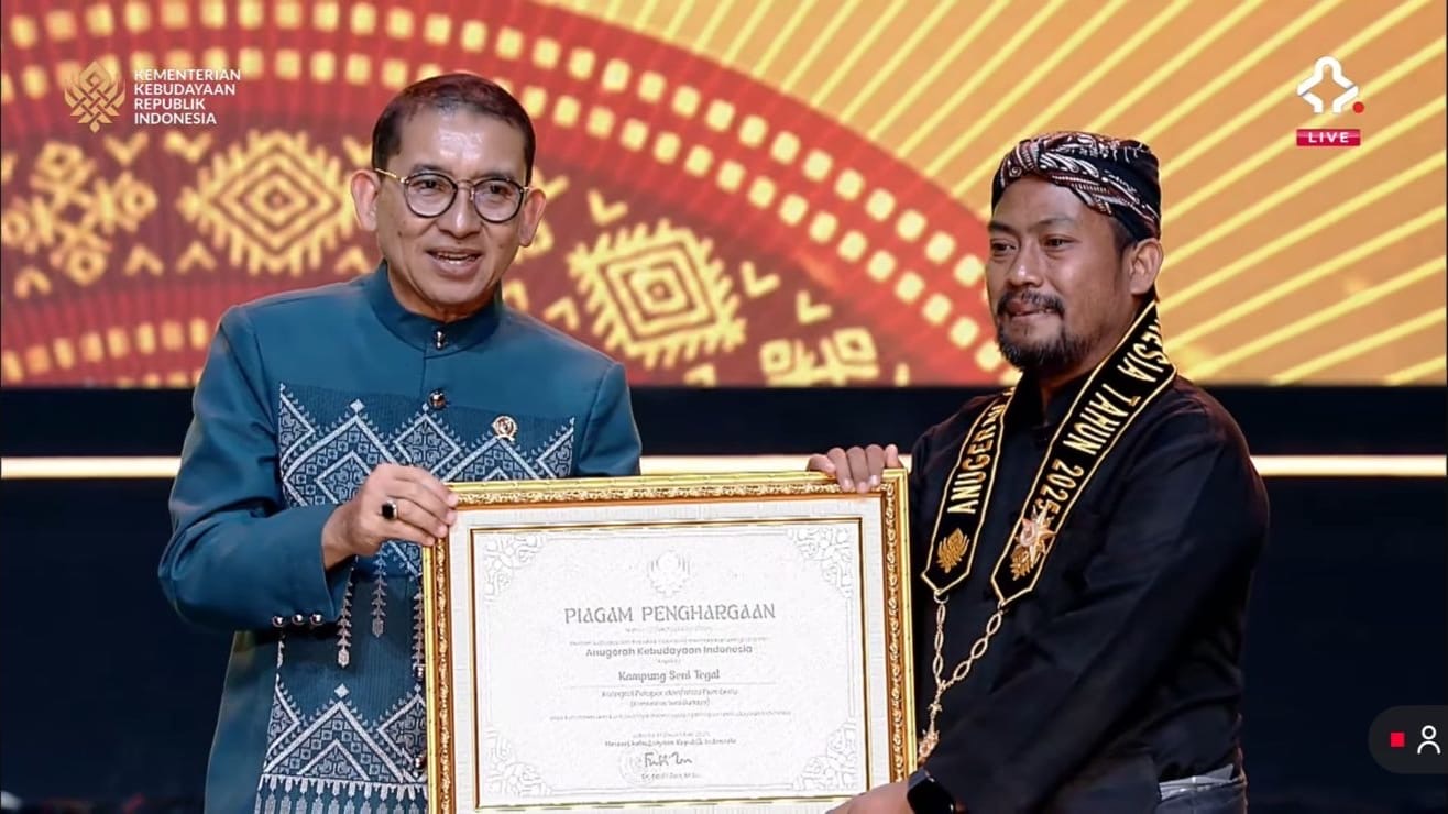 Kampung Seni Tegal Raih Anugerah Kebudayaan Nasional