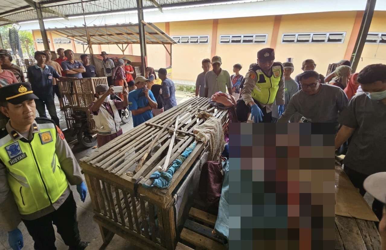 Wanita Muda Tewas Kaku di Pasar Kedungwuni Pekalongan