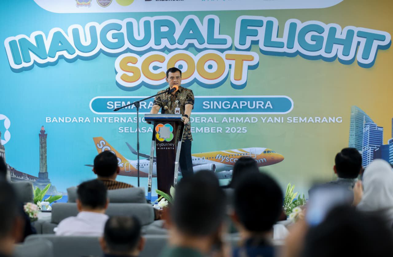 Penerbangan Langsung Semarang–Singapura Dibuka
