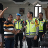 Jelang Natal, Polres Tegal Cek Keamanan dan Sterilisasi Gereja Santo Yosef Mejasem
