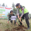 Kapolres Pekalongan Pimpin Tanam 1.000 Pohon di Simego